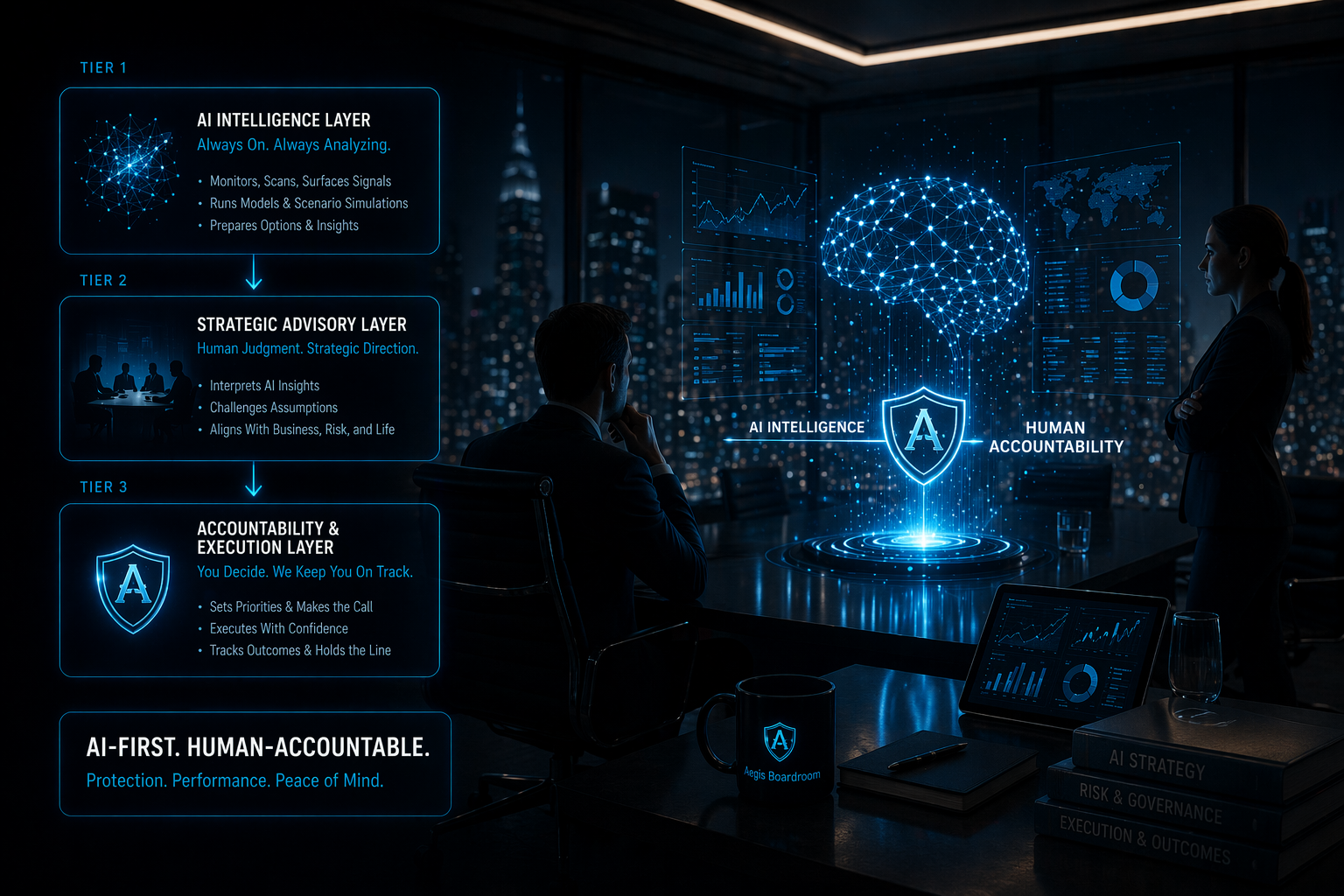 AI-First, Human-Accountable: How the Tiered Advisory Model Actually Works